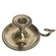 Silver cellar rat candle holders