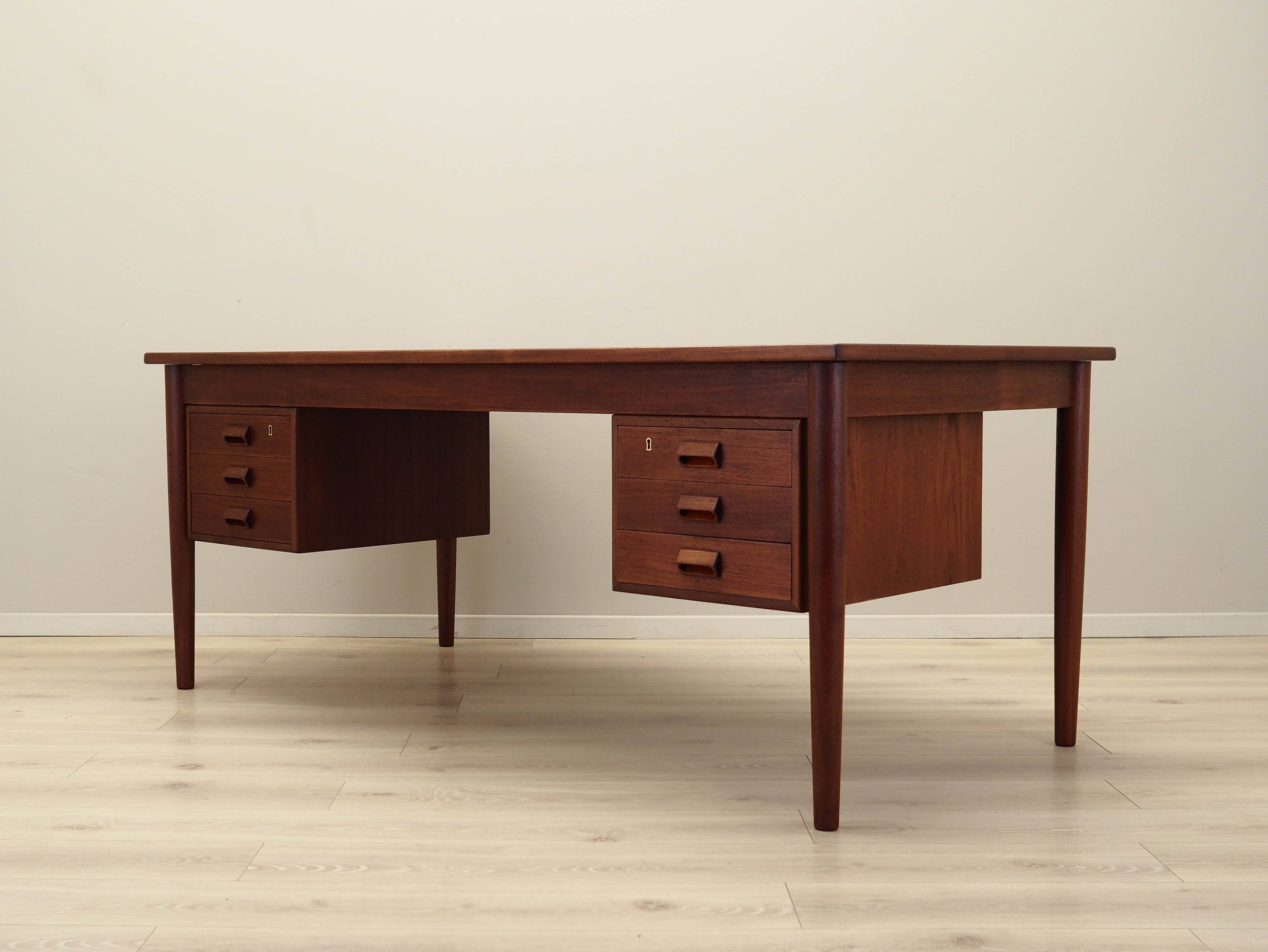 Teak desk, Danish design, 1960s, designer: Børge Mogensen