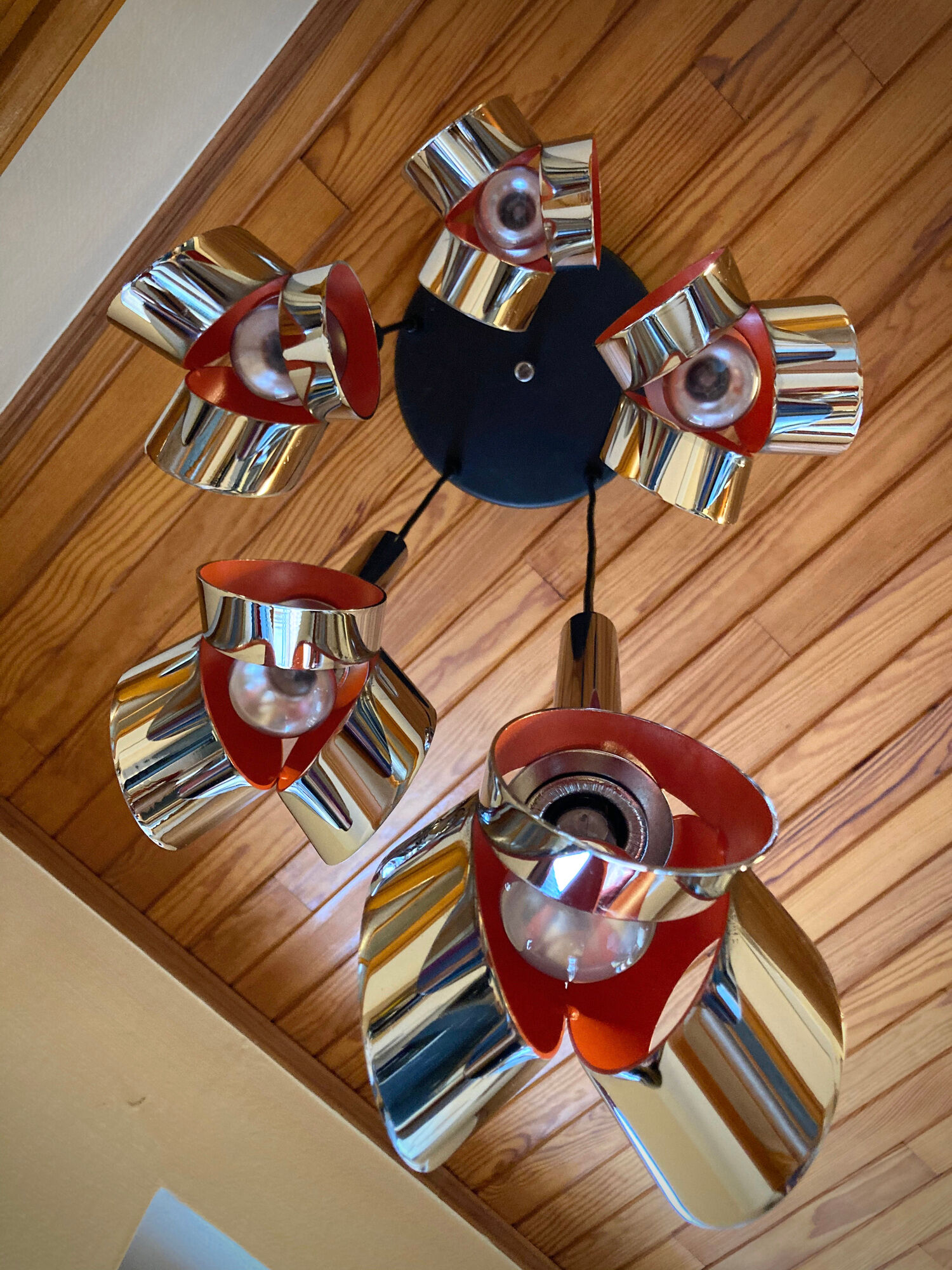 Vintage Suspension 1960 RAAK - 5 lights
