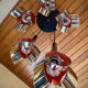 Vintage Suspension 1960 RAAK - 5 lights