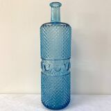 Carafe Empoli en verre bleu-turquoise