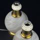 Vintage Murano glass table lamps, Italy, 1970s, set of 2