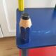 Occasional bedside table / pencil foot eraser attributed to Pierre Sala