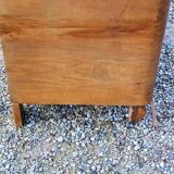 Art Deco chest of drawers from the 30s-40s in walnut 3 drawers
