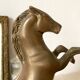 Brass horse