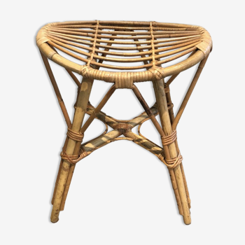 Rattan stool