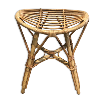 Rattan stool