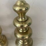 Pair of brass bookends