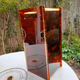 Umbrella holder plexiglass tortoiseshell