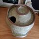 Soupière en grès émaillé fabrication artisanale vintage