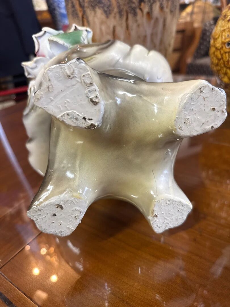Vase – Capodimonte – Ornaments – Grey pink slipware