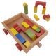 In his wagon-building game