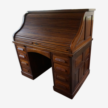 Bureau à caisson à rideau type américain époque 1900