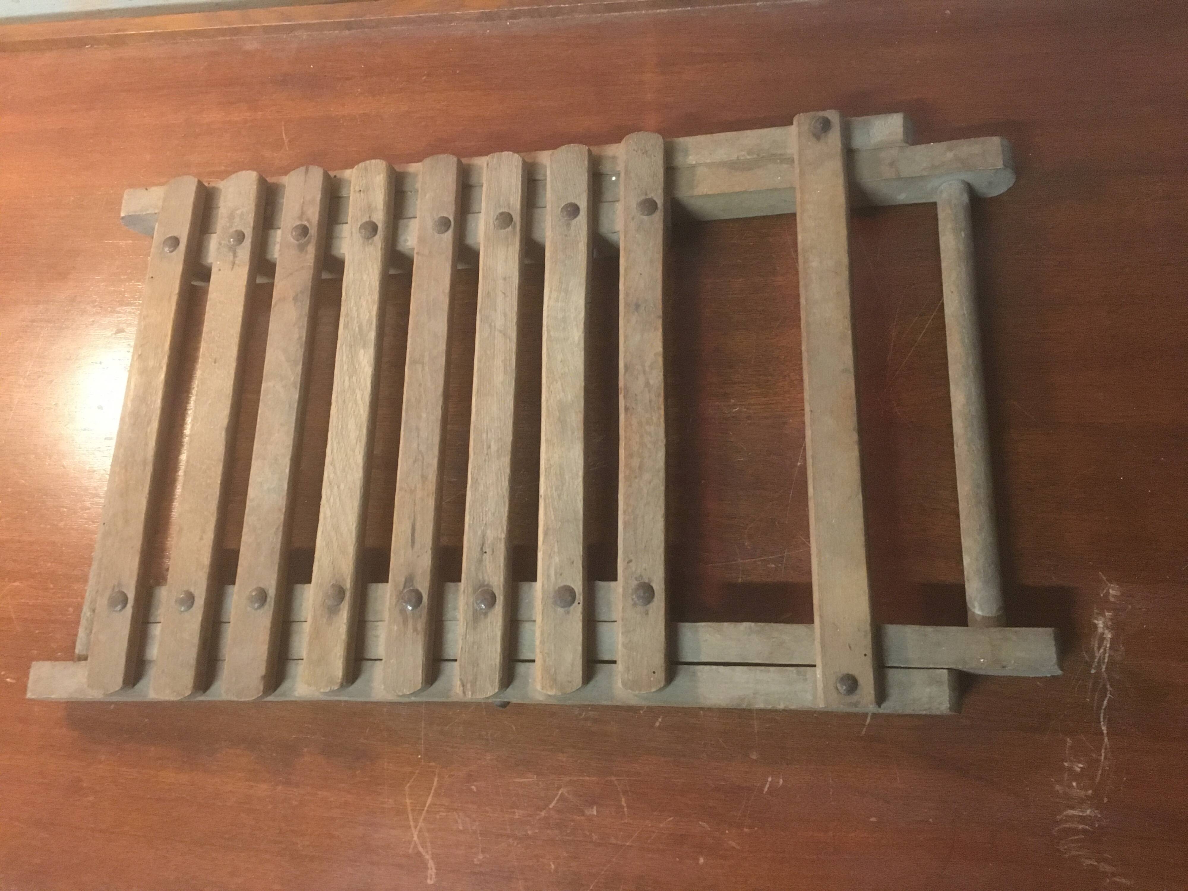 Folding stool from the 30s/40s