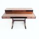Modern mid-century wooden desk by Gianfranco Frattini for Bernini
