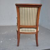 Pair of Louis XVI style chairs late XIXth