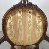 Lounge armchairs bench medallion