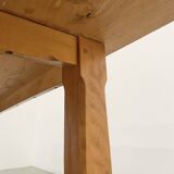 2m solid elm farmhouse table