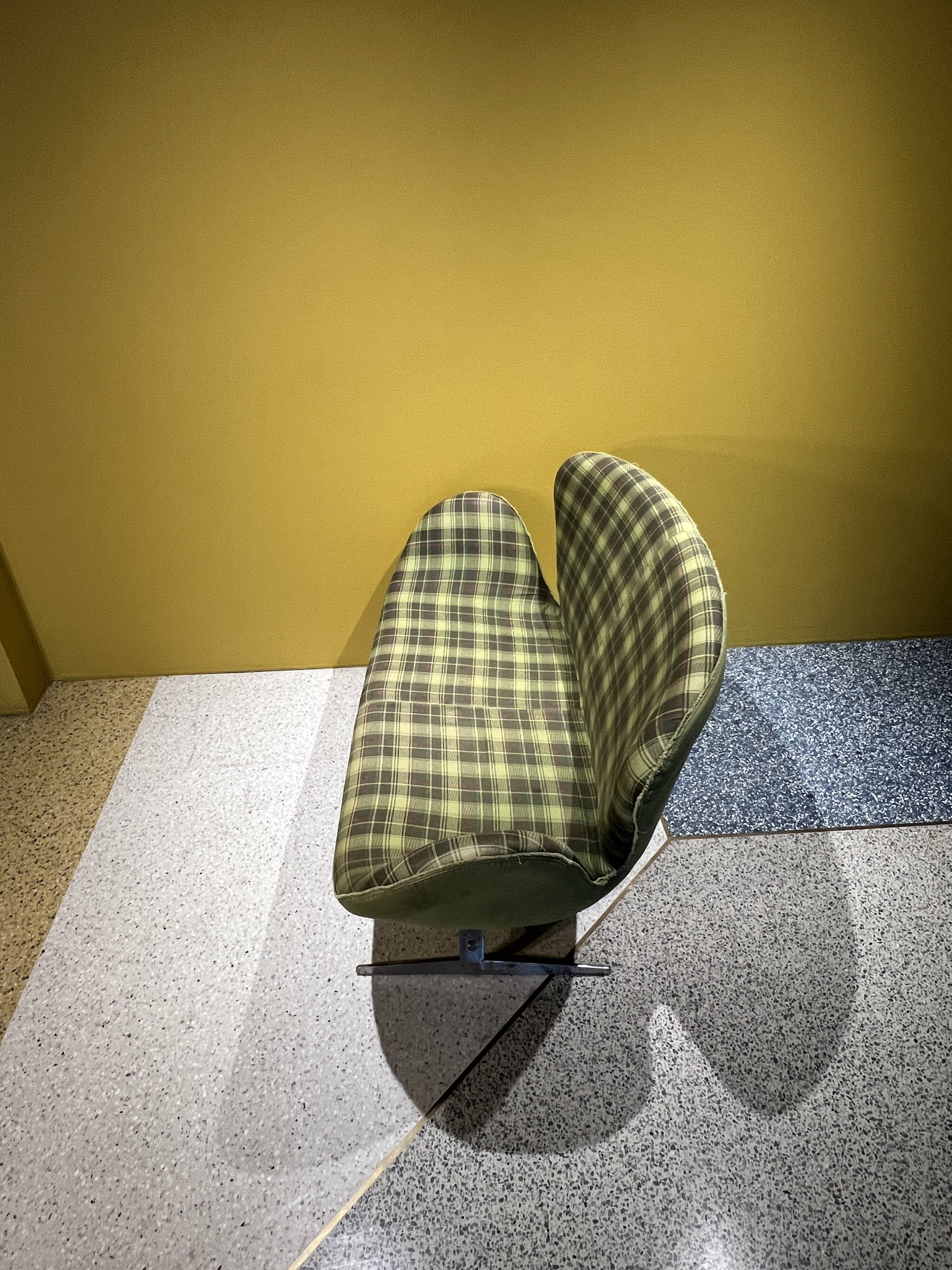 Space Age Sofa Hans Wegner Style, Denmark, 1970's