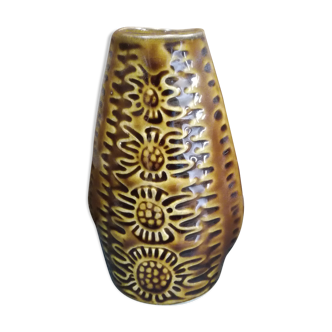 Vase en céramique  polonais vintage 1960