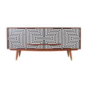 enfilade  Op-Art du milieu