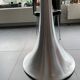Round black top table with metal legs KARE design