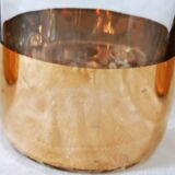 Set of 6 glasses old engraved and gilded cup