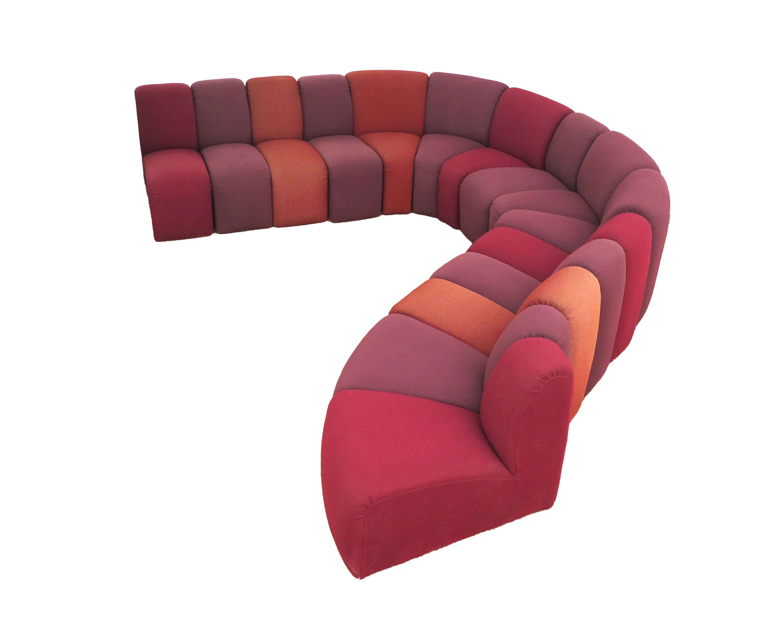 "Mississippi" Lounge Sofa (15 pieces) by The Artifort Group For Artifort, 1