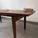 Vintage Scandinavian coffee table in rosewood.