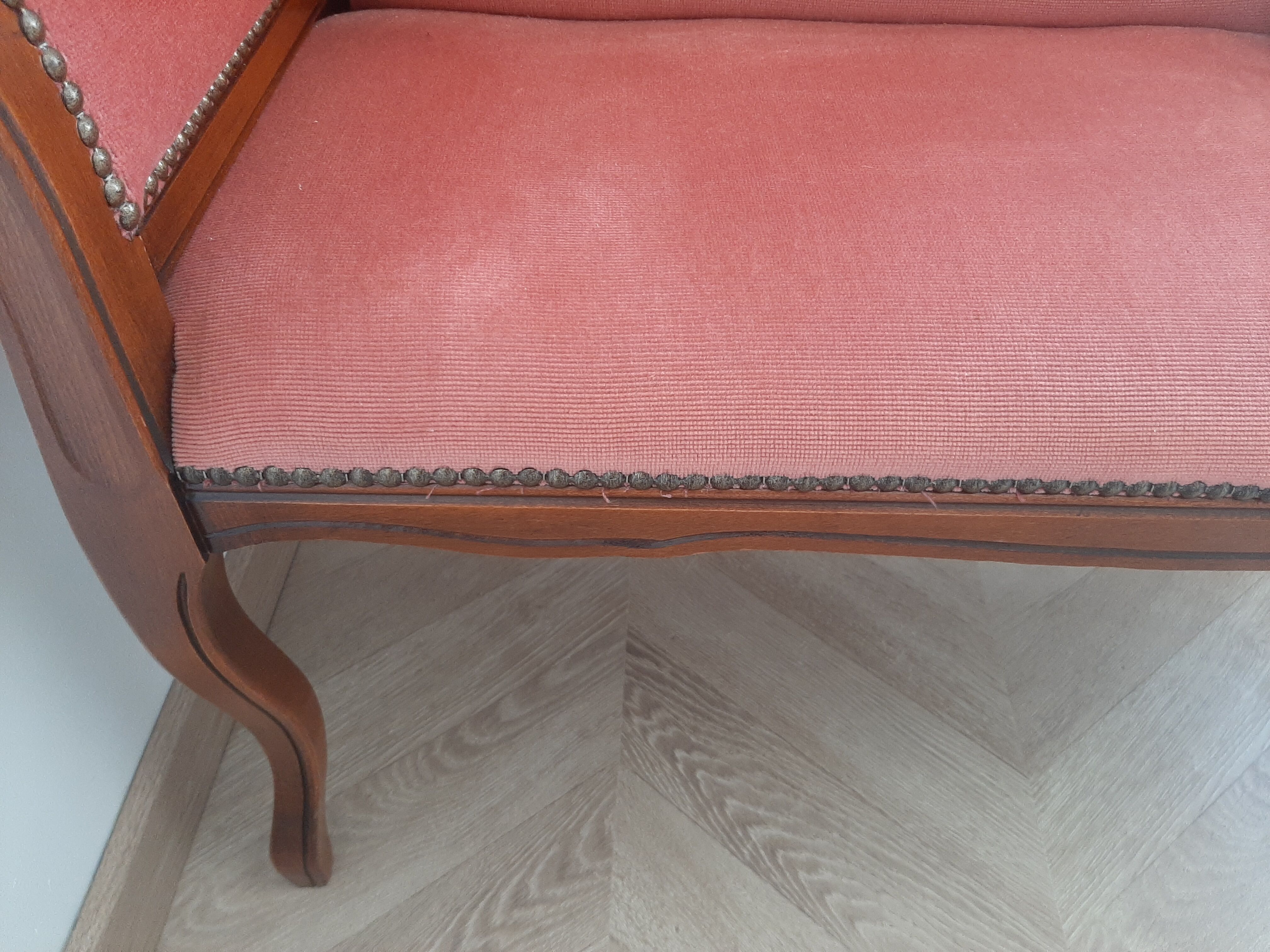 Armchair entrance furniture - loveseat- louis xv style