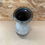 Ancien Vase scheurich keramik Céramique Beige Brun