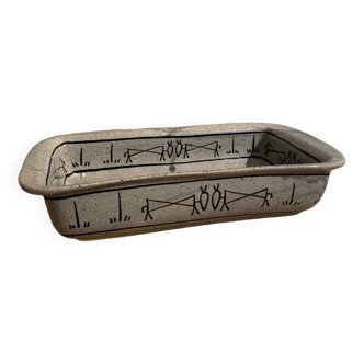 Stoneware dish from the 60s