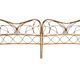 Pair of rattan headboards from the 50's Italy