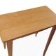 Console, vintage design side table from the 1980s in beech.