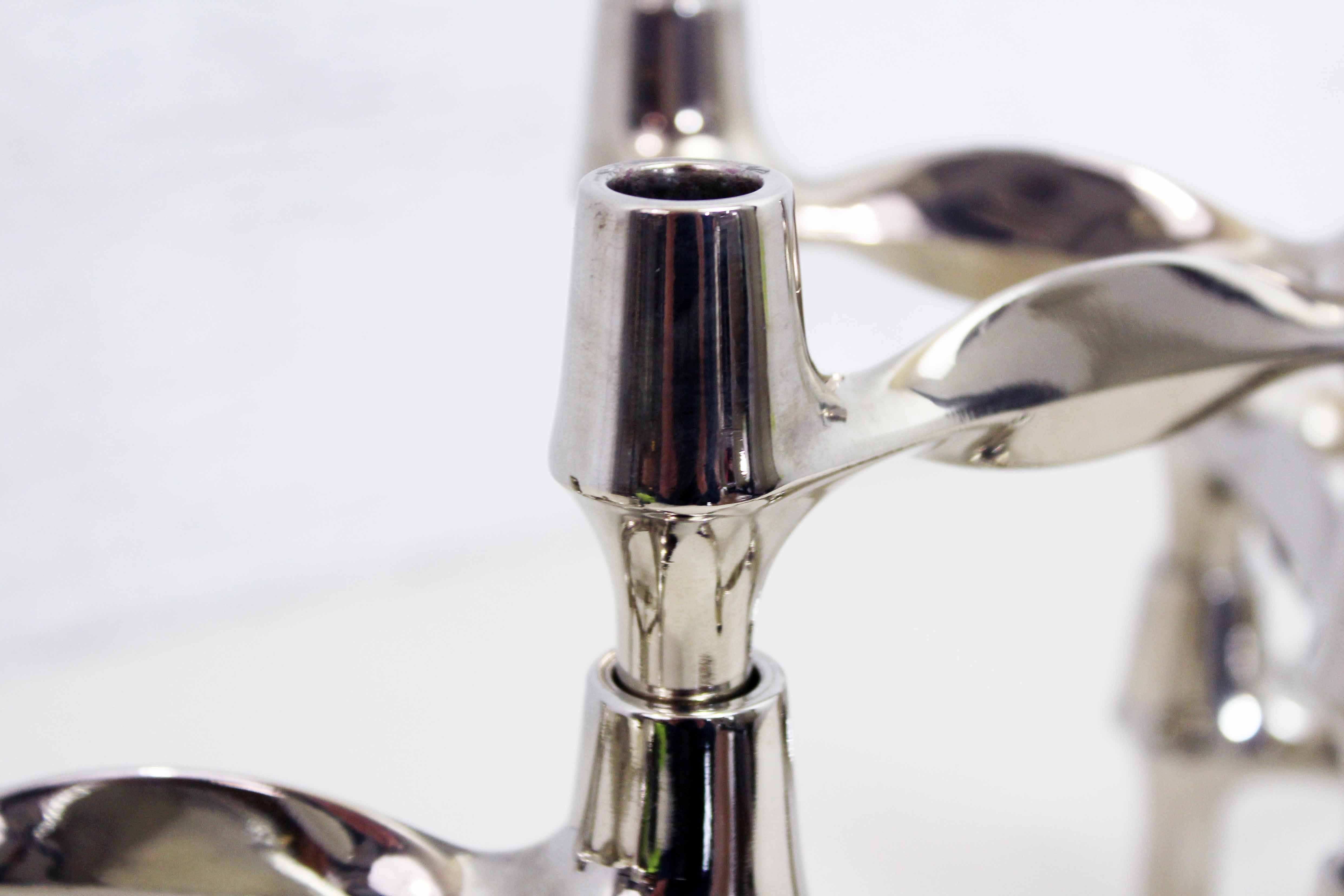 Modular BMF candle holders by Fritz Nagel