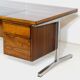 Mid century modern executive writing desk in rosewood, 1960s