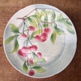 Old barbotine plate, St Clément factory