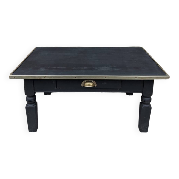 Table basse noire