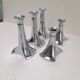 Set of 5 modular chrome candle holders WMF