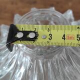 Vintage Chiseled Glass Globes Set