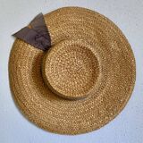 Old straw hat, 36 cm