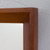 Scandinavian teak mirror  by JC Møbler Hedehusene, Denmark, 1960s