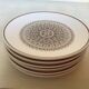 Six small dessert plates Noritake Japan