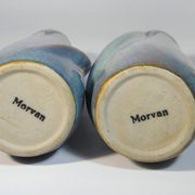 Pair of Art Nouveau style ceramic vases