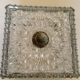 Former square ceiling metal silver crossfire