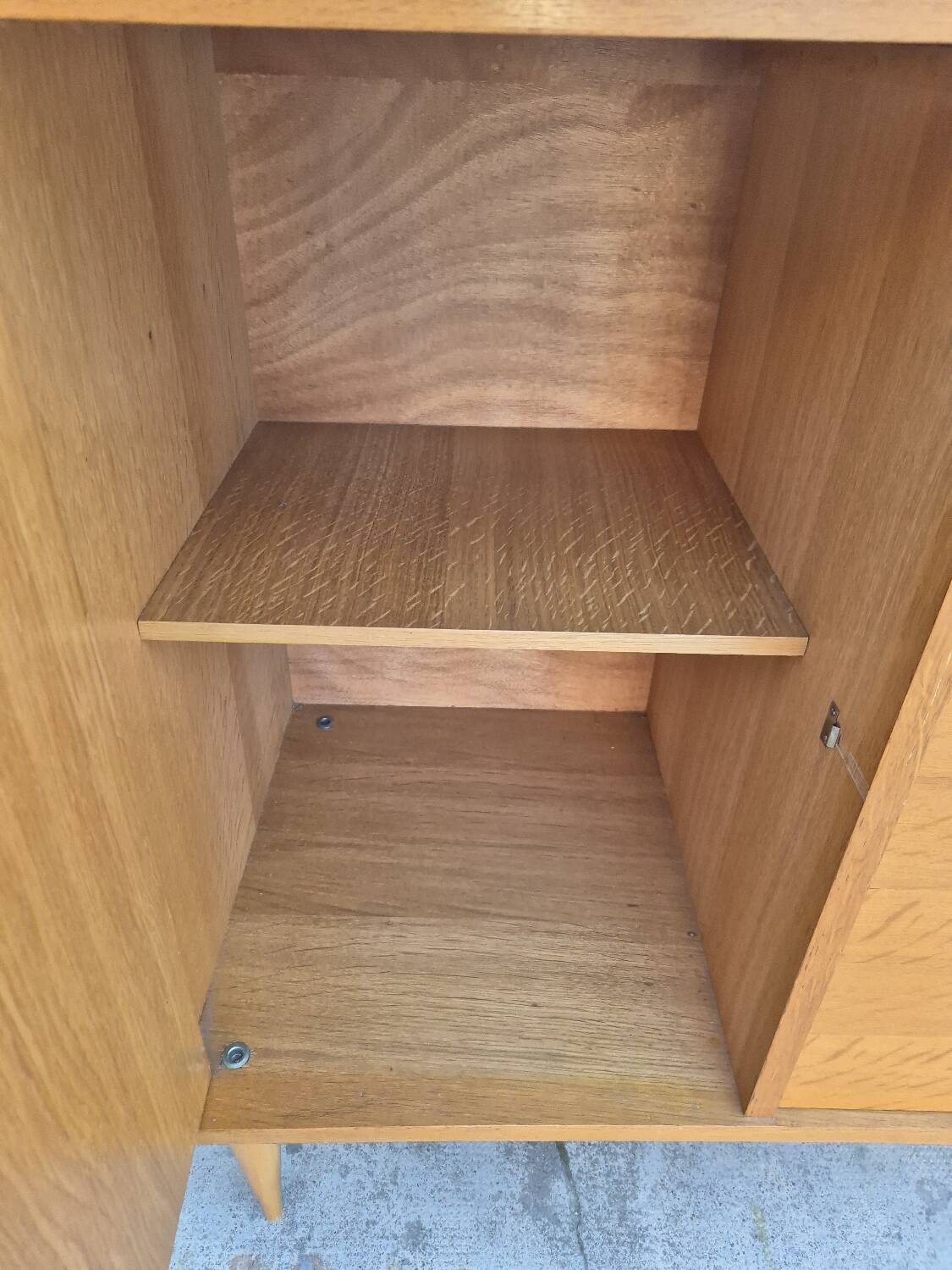 Enfilade very commode vintage 1950s oak