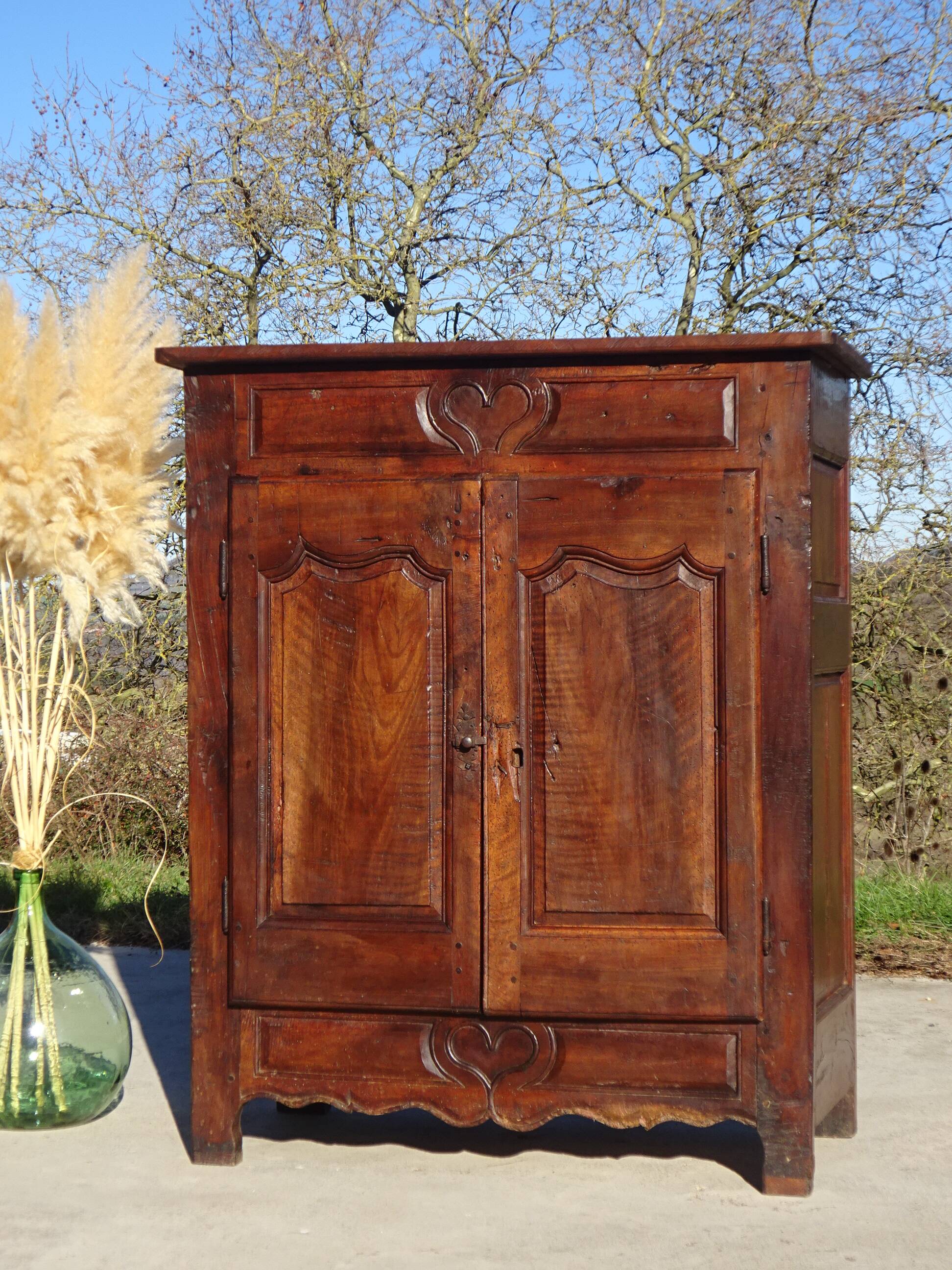 Very old restored wedding furniture.