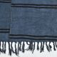 Blue & Black Striped Kilim Rug, 163x237Cm