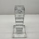Crystal candlestick Saint-Louis – Design Jean Sala – Art Deco style –