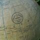 World map, vintage globe